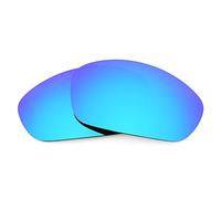 Revant Lentes de Repuesto Compatibles con Gafas de Sol Oakley Straight Jacket (2007), Polarizados, Azul Hielo MirrorShield