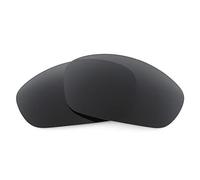 Revant Lentes de Repuesto Compatibles con Gafas de Sol Oakley Straight Jacket (2007), Polarizados, Elite Negro Furtivo