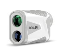 REVASRI Telémetro de golf, diseño mini, 1000 m, ± 0,5 m, precisión de bloqueo+pulso, inclinación-encendido/apagado, 6 aumentos, IP54, USB