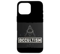 Revela misterios con un estilo de declaración de ocultismo Carcasa para iPhone 16 Pro Max