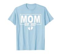 Revelación de género 2027 MOM to Be - Boy - First Time MOM Camiseta