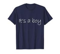Revelación de género de adopción para Baby Shower It's a Boy Camiseta