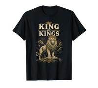 Revelación León Arte Cristiano Camiseta gráfica económica