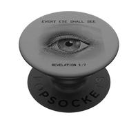 Revelation 1:7 Rapture & Second Coming Every Eye Shall See PopSockets PopGrip Adhesivo