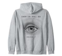 Revelation 1:7 Rapture & Second Coming Every Eye Shall See Sudadera con Capucha