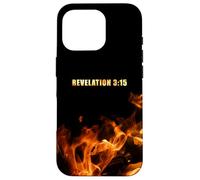 Revelation 3:15 Be on Fire for Jesus - Christian Revival Carcasa para iPhone 16 Pro