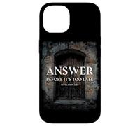 Revelation 3:20 Answer Before It's Too Late Evangelism Carcasa para iPhone 14