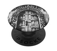 Revelation 3:20 I Stand at The Door and Knock - Jesus Quote PopSockets PopGrip Adhesivo