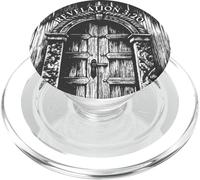 Revelation 3:20 I Stand at The Door and Knock - Jesus Quote PopSockets PopGrip para MagSafe