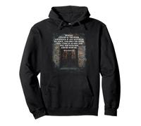 Revelation 3:20 I Stand at The Door and Knock - Jesus Quote Sudadera con Capucha
