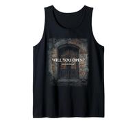 Revelation 3:20 I Stand at The Door and Knock, Will You Open Camiseta sin Mangas