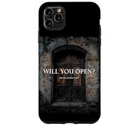 Revelation 3:20 I Stand at The Door and Knock, Will You Open Carcasa para iPhone 11 Pro MAX