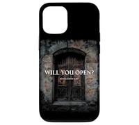 Revelation 3:20 I Stand at The Door and Knock, Will You Open Carcasa para iPhone 12/12 Pro