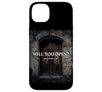 Revelation 3:20 I Stand at The Door and Knock, Will You Open Carcasa para iPhone 14 Plus