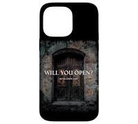 Revelation 3:20 I Stand at The Door and Knock, Will You Open Carcasa para iPhone 14 Pro MAX