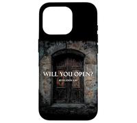Revelation 3:20 I Stand at The Door and Knock, Will You Open Carcasa para iPhone 16 Pro
