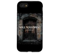 Revelation 3:20 I Stand at The Door and Knock, Will You Open Carcasa para iPhone SE (2020) / 7/8
