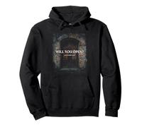 Revelation 3:20 I Stand at The Door and Knock, Will You Open Sudadera con Capucha