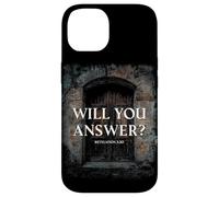 Revelation 3:20 I Stand at The Door & Knock, Will You Answer Carcasa para iPhone 14