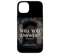 Revelation 3:20 I Stand at The Door & Knock, Will You Answer Carcasa para iPhone 14 Plus