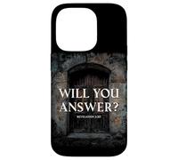 Revelation 3:20 I Stand at The Door & Knock, Will You Answer Carcasa para iPhone 14 Pro