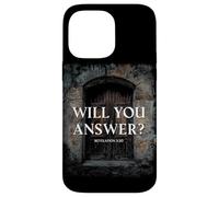 Revelation 3:20 I Stand at The Door & Knock, Will You Answer Carcasa para iPhone 14 Pro MAX