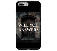 Revelation 3:20 I Stand at The Door & Knock, Will You Answer Carcasa para iPhone 7 Plus/8 Plus