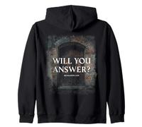 Revelation 3:20 I Stand at The Door & Knock, Will You Answer Sudadera con Capucha