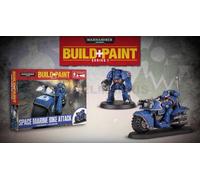 Warhammer 40K Space Marine Bike Attack Build & Paint Modelo Kit Revell