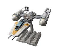 Revell 01209 Y-Wing Starfighter Bandai (Sistema de Clic) Escala 1:72 sin Construir/precolor/Click-Together (sin Pegamento) Kit de Modelo de plástico