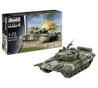 Revell 03357 T-72 M1 Tank 1:72 Kit de modelo de plástico sin construir/sin pintar