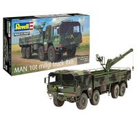Revell 03367 Man 10t milgl 8x8 Truck escala 1:35 - Kit de modelo de plástico sin construir/sin pintar