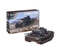 Revell 03501 PzKpfw.III AUSF.L World of Tanks - Maqueta para avanzado, sin barnizar