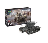 Revell 03505 T-26 World of Tanks - Maqueta para avanzada, sin barnizar