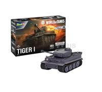 Warriors Of The World Tanks : Tiger I (Fácil Click Sistema) 1:72 Plástico Modelo