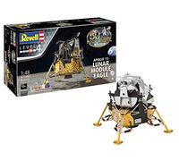Revell 03701, Kit de Modelos de plástico, Apollo 11 Lunar Module Eagle,Escala 1:48