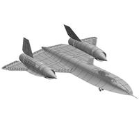 Revell 03751 Lockheed SR-71B Blackbird escala 1:48 - Kit de modelo de plástico sin construir/sin pintar