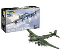 Revell 03777 Focke-Wulf Fw 200 C-5/C-8 Condor Escala 1:72 - Kit de modelo de plástico sin construir/sin pintar