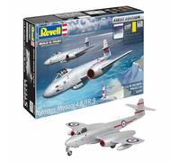 Revell 03779 Gloster Meteor F.8/FR.9 - Primera edición escala 1:32 - Kit de modelo de plástico sin construir/sin pintar