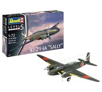 Revell 03797 Ki-21-la Sally - Kit de modelo de plástico sin construir y sin pintar a escala 1:72