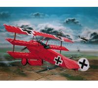 Revell - Maqueta Fokker DR. I Manfred Von Richthofen, Kit de Modelo, Escala 1:28 (4744) (04744)