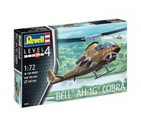 Revell- Bell AH-1G Cobra Juguetes Maqueta Helicóptero, Multicolor, 19,0 cm de Largo (04956)