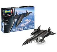 Revell Juego de modelos a escala Lockheed SR-71 Blackbird 1:48 sin barnizar