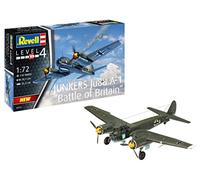 Revell 04972 - Maqueta de avión Junkers Ju88 A-1 Battle of Brita (sin lacar)