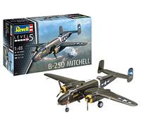 Revell 04977 B-25C/D Mitchell - Maqueta de maqueta de helicóptero teledirigido para Expertos (sin Pintar)