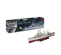 Revell 05179 Alemán Destructor Clase 119 (Z1/Z5) - 1/144 Escala Plástico Kit ,