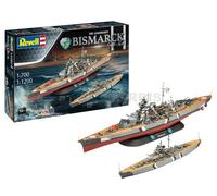 Set de regalo El legendario Bismarck (1:700&1:1200)