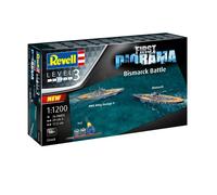 REVELL 05668 1ER SET DIORAMA - BATALLA BISMARCK MAQUETA REVELL CON ACCESORIO