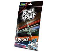 Build % 26 Set de Juegos Ah-64 Apache 1:100 Plástico Modelo Kit Revell