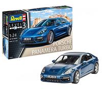 Revell 07034 - Maqueta de Auto 1: 24 - Porsche Panamera 2 Niveles en Escala 1: 24, 3, orgin Algas fidelidad imitación con Muchos Detalles de